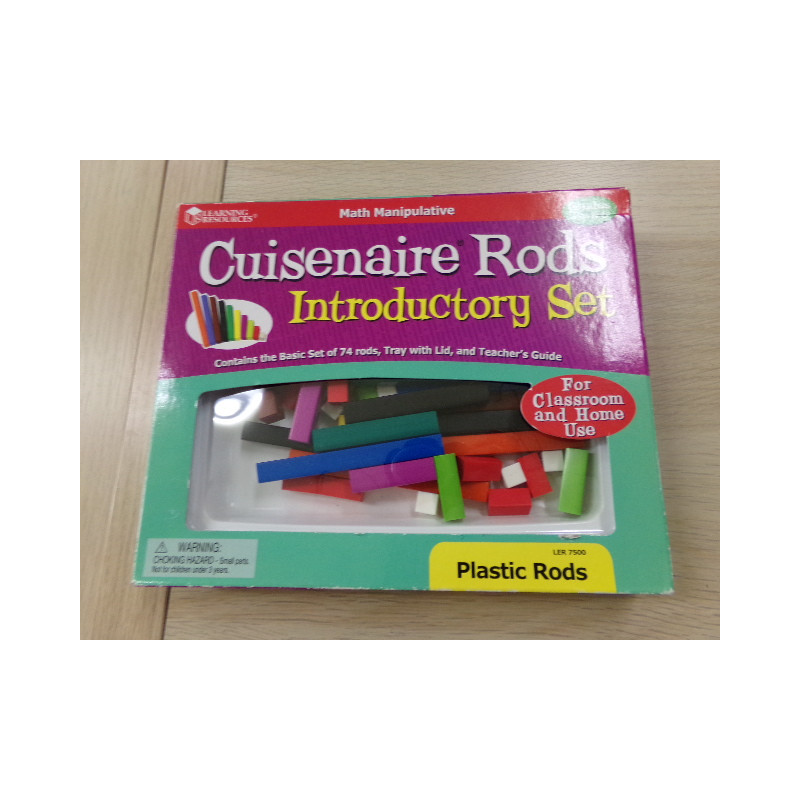 Regletas matemáticas. Segunda mano.