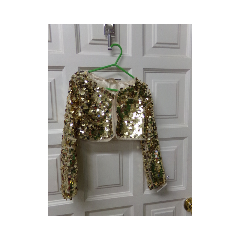 Chaqueta lentejuelas 5-6 años. Segunda mano.