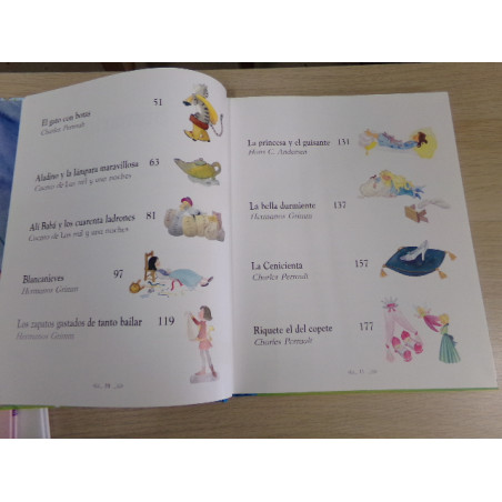 Libro cuentos fabulosos. Segunda mano.