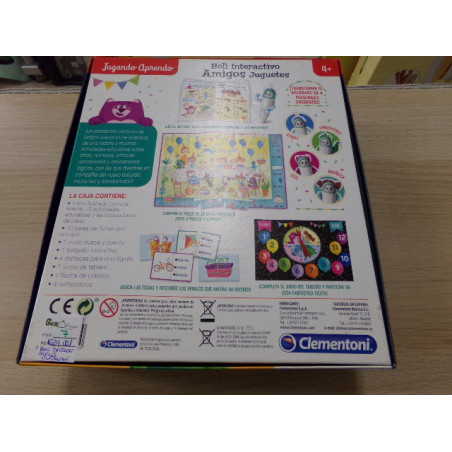 Boli interactivo amigos, Clementoni. Segunda mano.