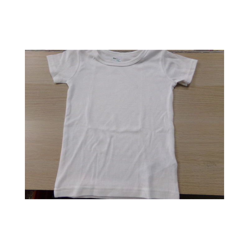 Camiseta interior, manga corta 5 años. Segunda mano
