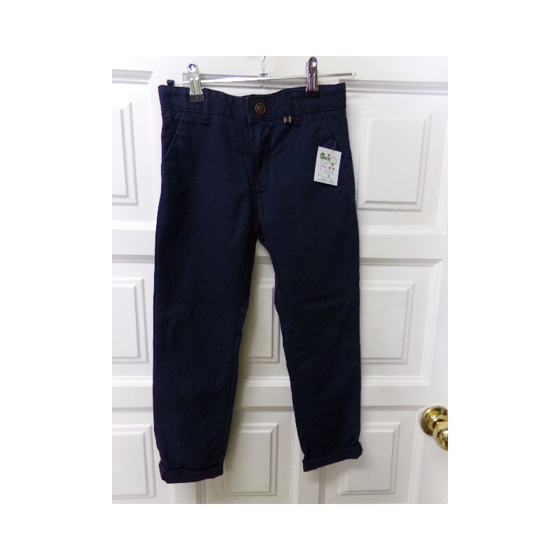 Pantalón 7-8 años azul marino. Segunda mano.