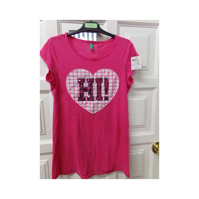 Camiseta Benetton 11-12 años. Segunda mano.