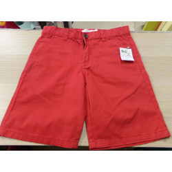 Pantalón corto rojo Sfera 7-8 años. Segunda mano.