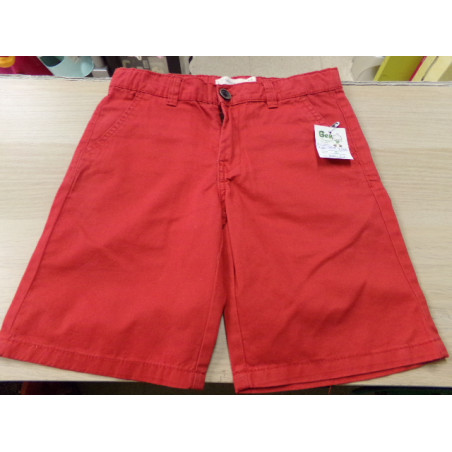 Pantalón corto rojo Sfera 7-8 años. Segunda mano.