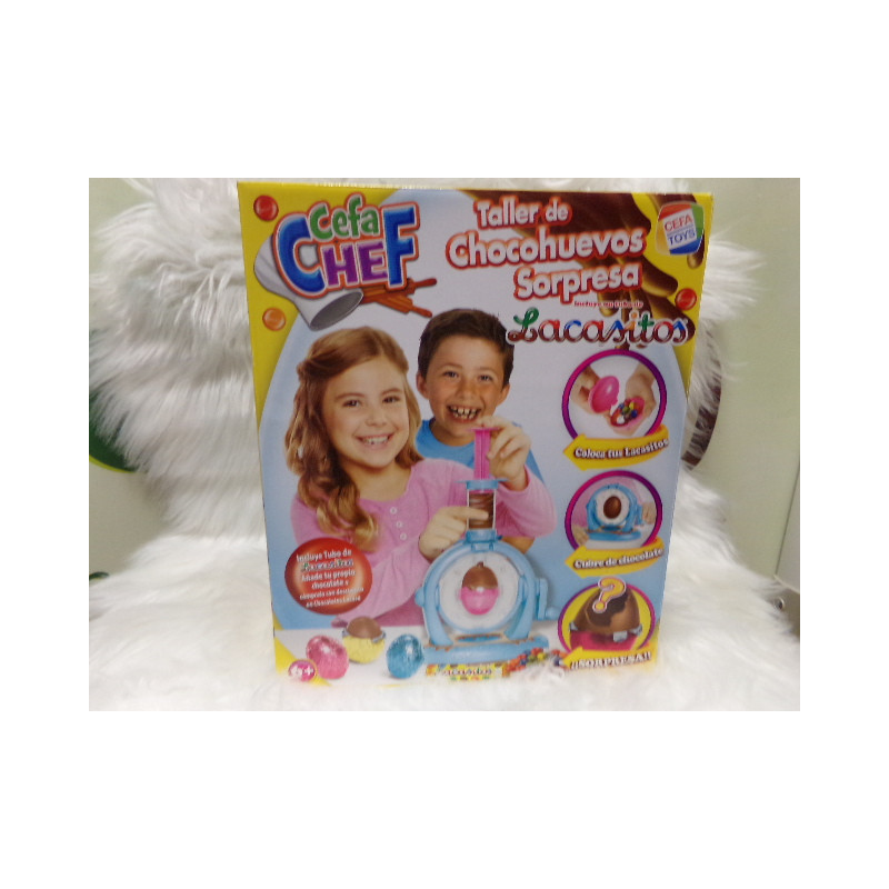 Juego de mesa Taller de Choco huevos sorpresa. Segunda mano.