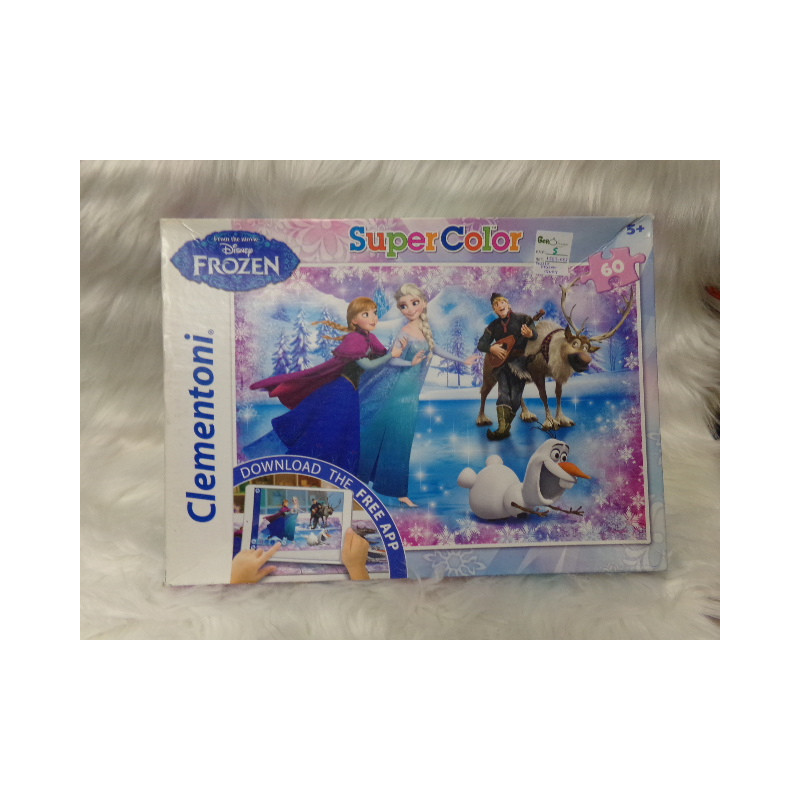 Puzzle Frozen 60 piezas. Segunda mano.