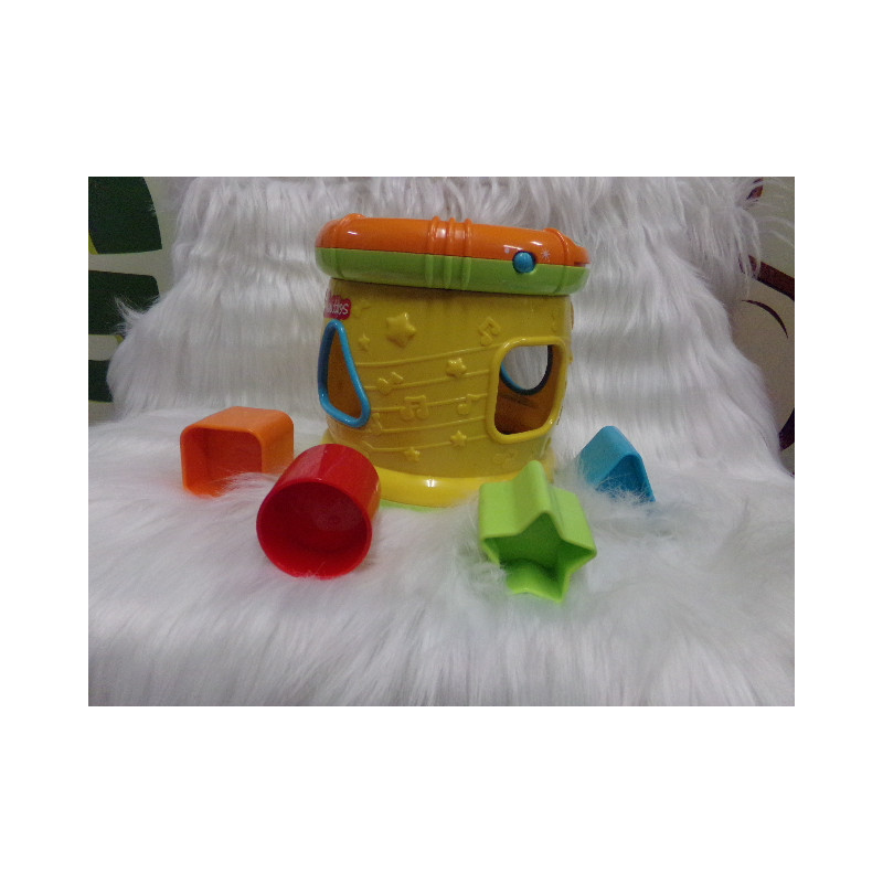 Tambor musical encajables Nenittos. Segunda mano.