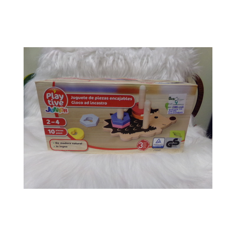Encajables de madera. Segunda mano.