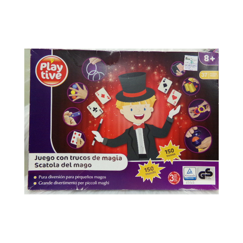 Juego de magia 150 trucos. Segunda mano.