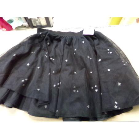 Falda negra tull 10 años. Segunda mano.