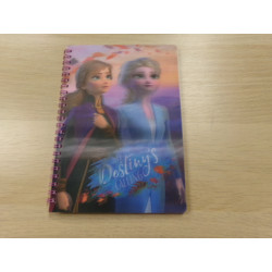 Libreta Frozen. Sin uso.
