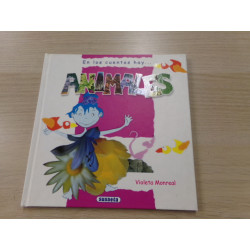 Libro en los cuentos hay animales, Susaeta. Segunda mano.