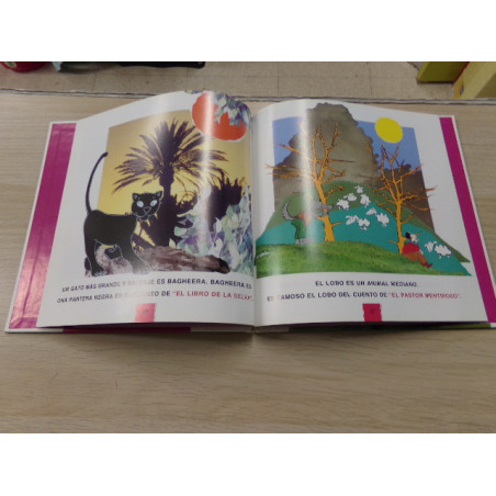 Libro en los cuentos hay animales, Susaeta. Segunda mano.