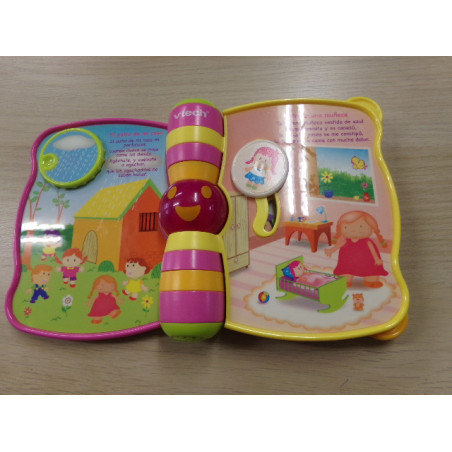 Libro canciones mágicas Vtech. Segunda mano.