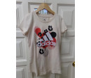 Camiseta Adidas 11-12 años con pantalón deporte. Segunda mano.