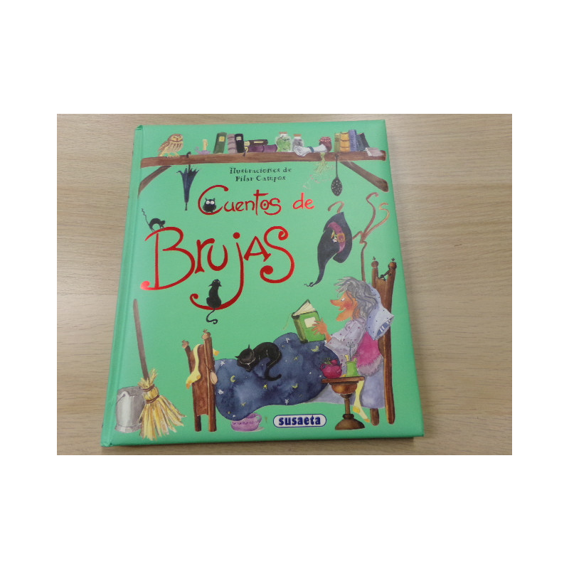 Libro Cuentos de Brujas. Segunda mano.