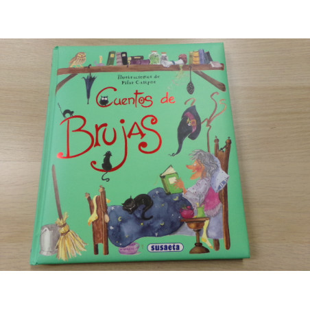 Libro Cuentos de Brujas. Segunda mano.