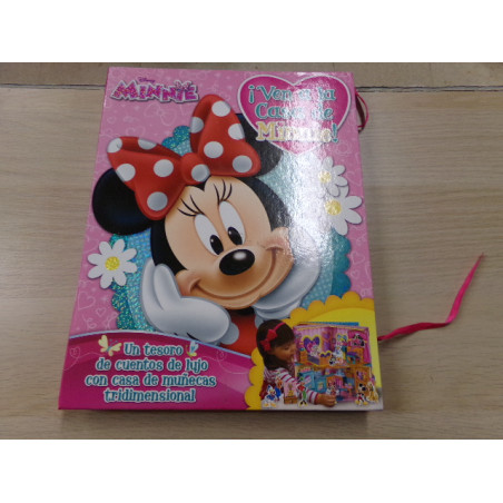 Libro ven a la casa de Minnie. Segunda mano.