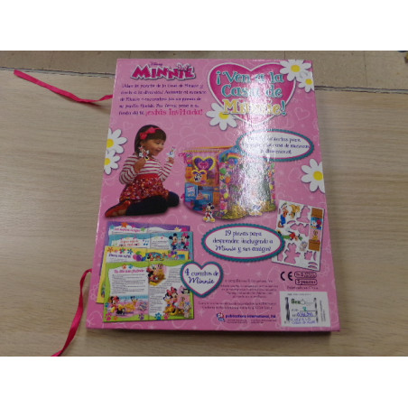 Libro ven a la casa de Minnie. Segunda mano.