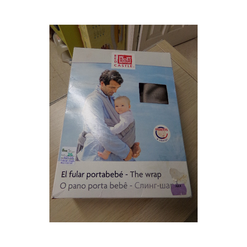 Fular de porteo Red Castle. Segunda mano.