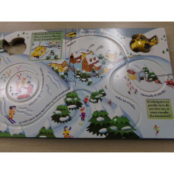 Libro el helicóptero de rescate Usborne. Segunda mano.