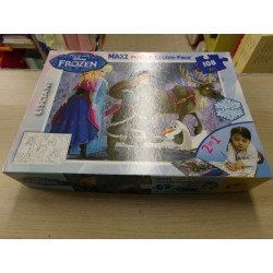 Maxi Puzzle Frozen 108 piezas. Segunda mano.