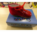 ZAPATITOS CHAROL ROJO N20
