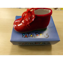 ZAPATITOS CHAROL ROJO N20