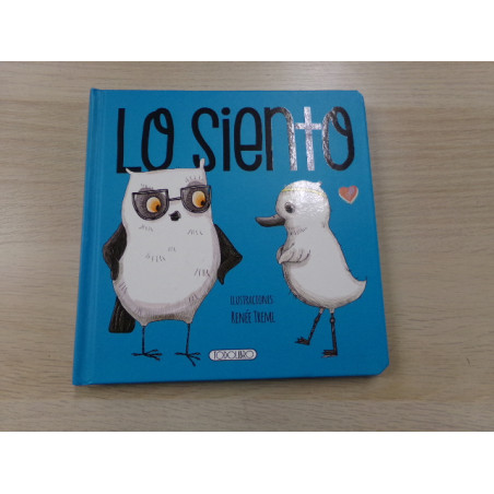 Libro lo siento. Segunda mano.