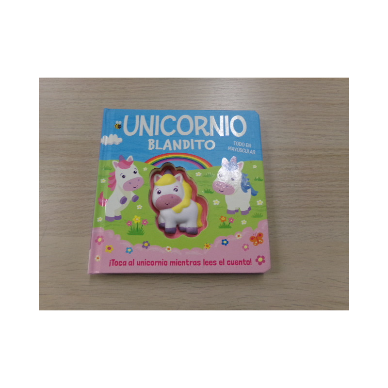 Libro Unicornio blandito. Segunda mano.