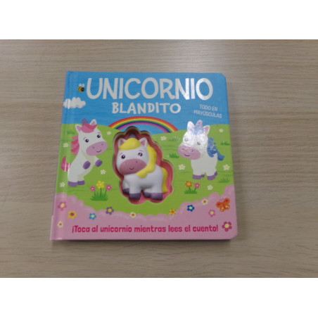 Libro Unicornio blandito. Segunda mano.