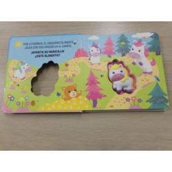 Libro Unicornio blandito. Segunda mano.