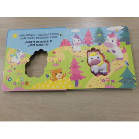 Libro Unicornio blandito. Segunda mano.