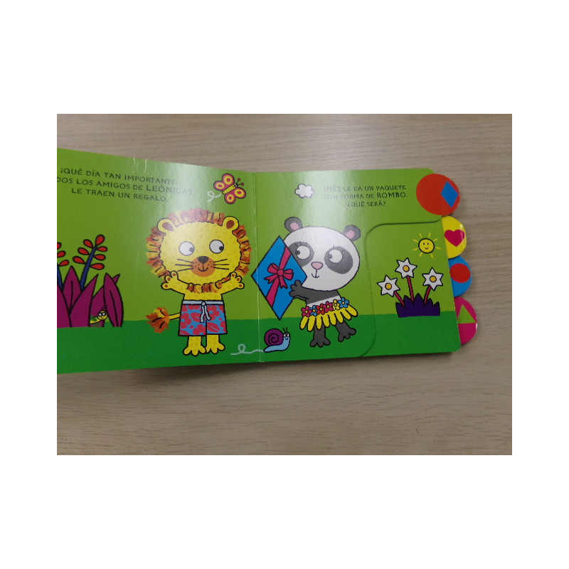 Libro Leónidas y el globo redondo. Descubre formas. Segunda mano.