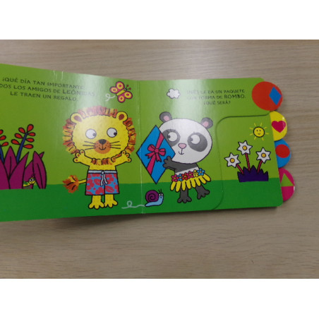 Libro Leónidas y el globo redondo. Descubre formas. Segunda mano.