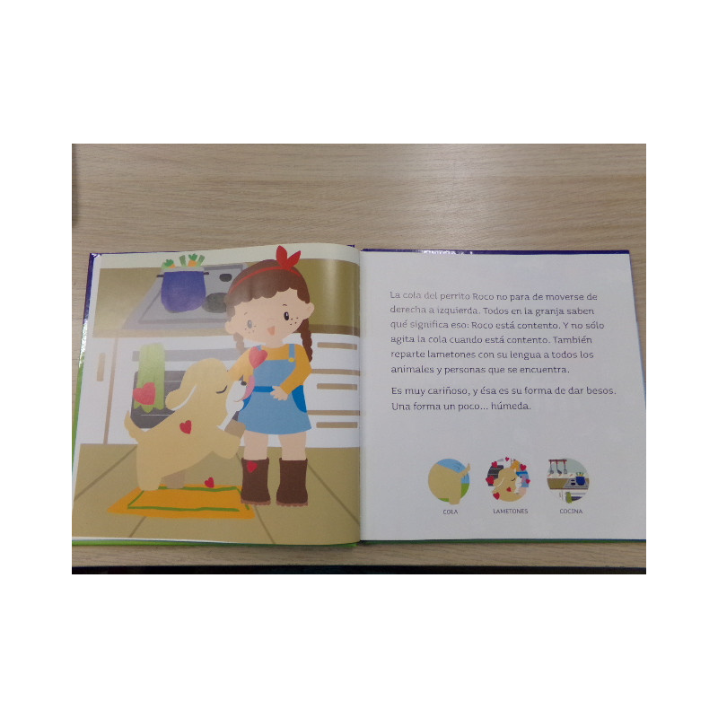 Libro el perrito Roco. Segunda mano.