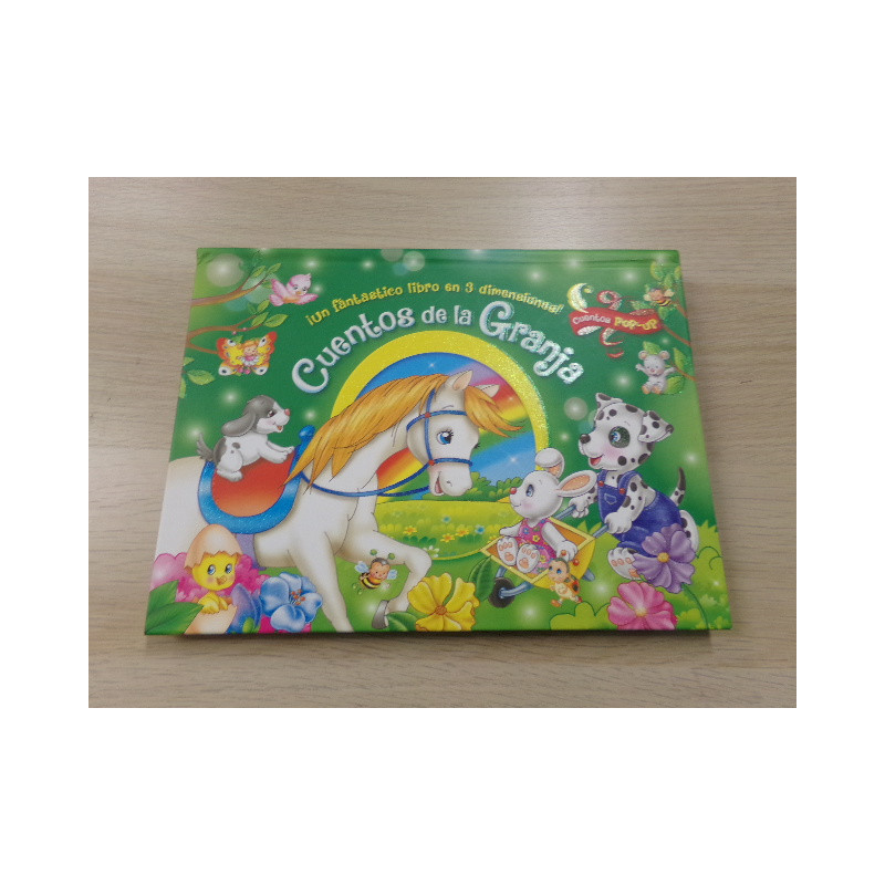 Libro cuentos de la granja. Segunda mano.