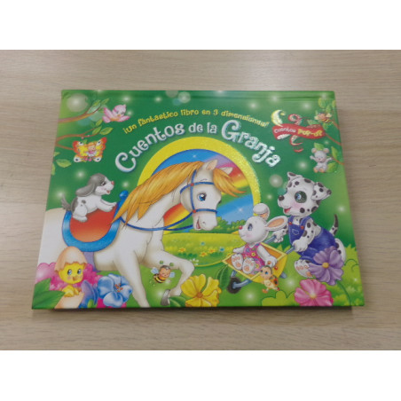 Libro cuentos de la granja. Segunda mano.