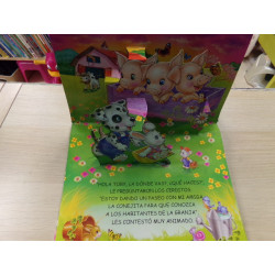 Libro cuentos de la granja. Segunda mano.