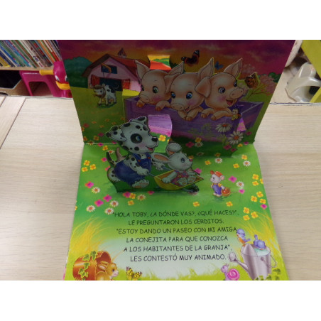 Libro cuentos de la granja. Segunda mano.