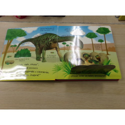 Libro bebé dinosaurio. Segunda mano.