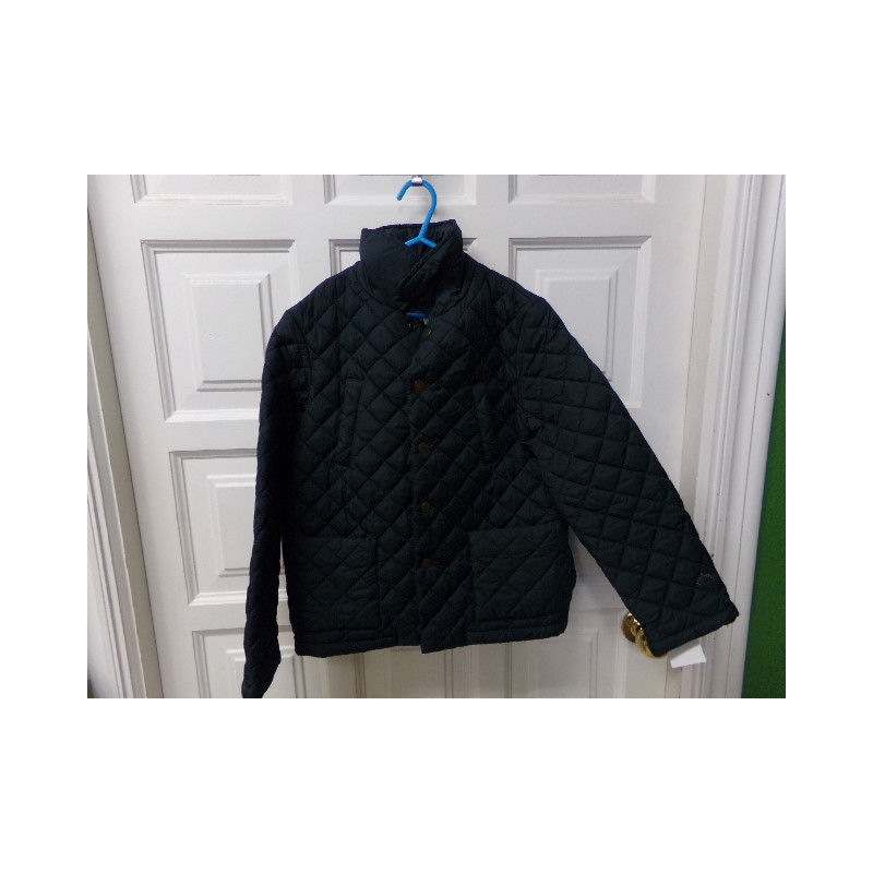 Chaquetón verde oscuro Nanos 10 años. Segunda mano.