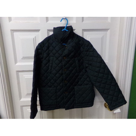 Chaquetón verde oscuro Nanos 10 años. Segunda mano.