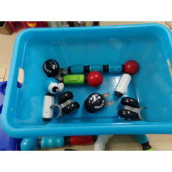 Caja Magnetic block imaginarium. Segunda mano.