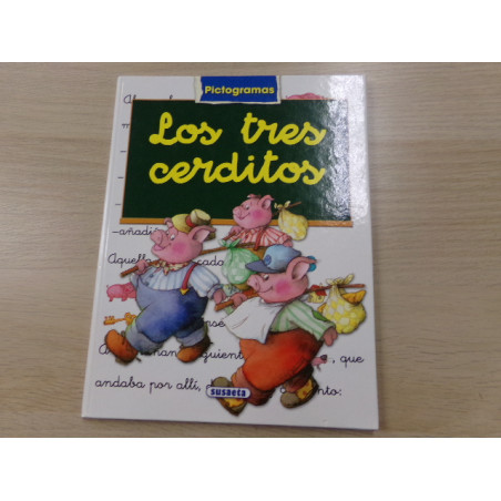 Libro los tres cerditos Susaeta. Segunda mano.