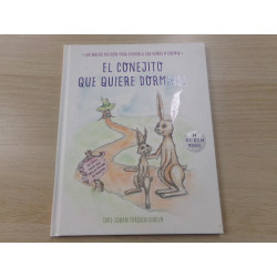 Libro el conejito que quiere dormirse. Segunda mano.