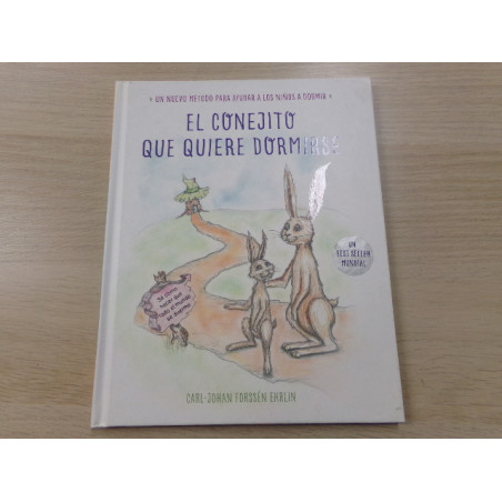 Libro el conejito que quiere dormirse. Segunda mano.