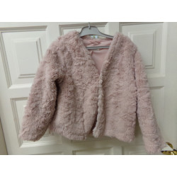 Abrigo pelito 6-8 años. Segunda mano.