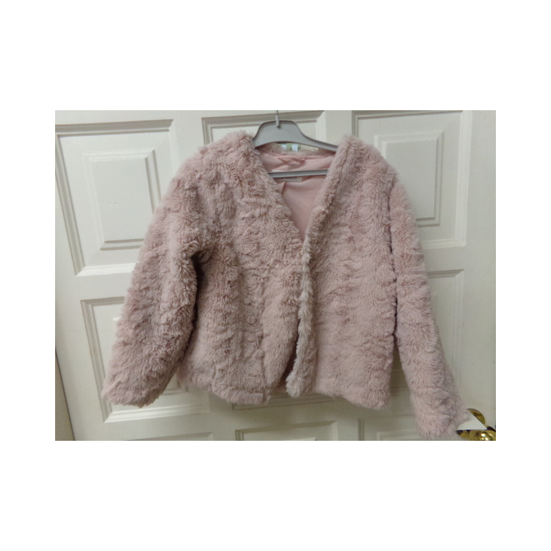 Abrigo pelito 6-8 años. Segunda mano.